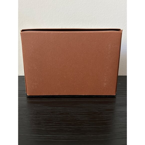 EMPTY Coach New York Brown Cardboard Box w/Receipt Holder Wallet Clutch Box - Picture 2 of 13
